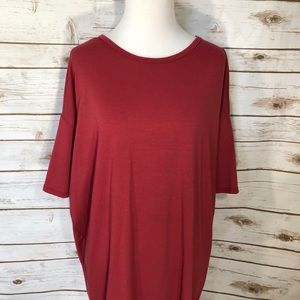 LuLaRoe XXS Muted Berry Irma